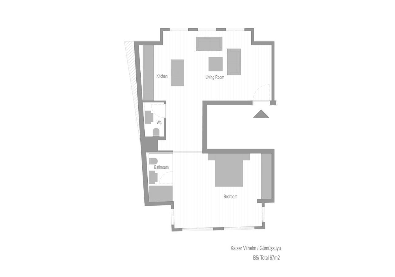 X Flats Vilhelm Apartment Истанбул Екстериор снимка
